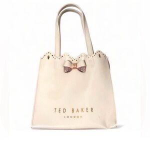 Ted Baker 🌸 Cream Tote with Bow Detail